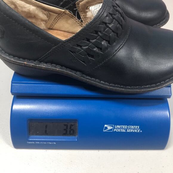 Ugg Anila black leather slip ons size 5 - Picture 7 of 7